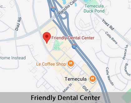 Map image for Dental Checkup in Temecula, CA
